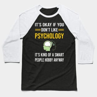 Smart People Hobby Psychology Baseball T-Shirt